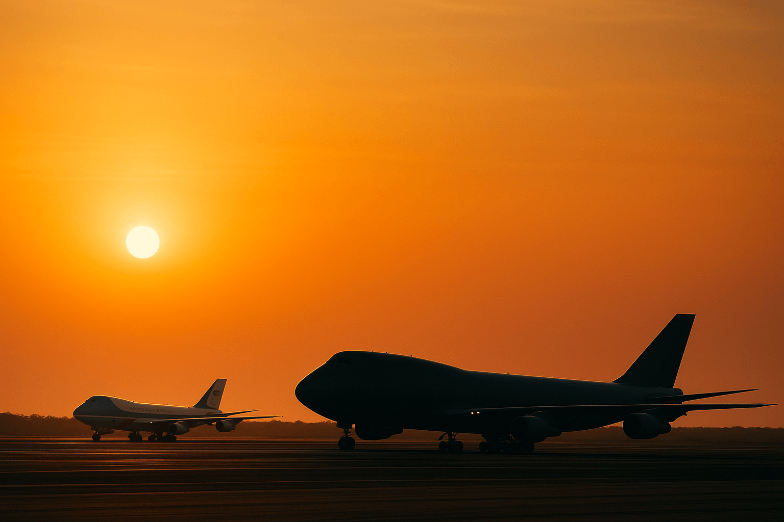 USA se loučí s Air Force One, nový letoun z Kataru nastupuje