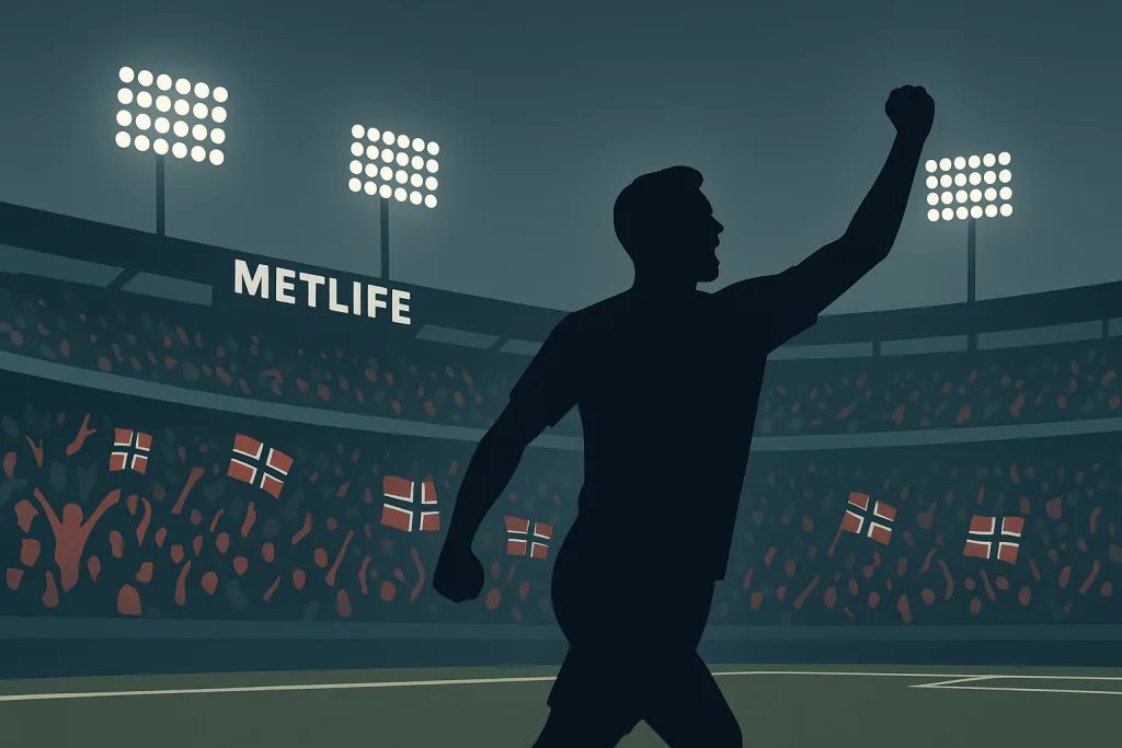 Erling Haaland zajišťuje Norsku postup do osmifinále mistrovství světa