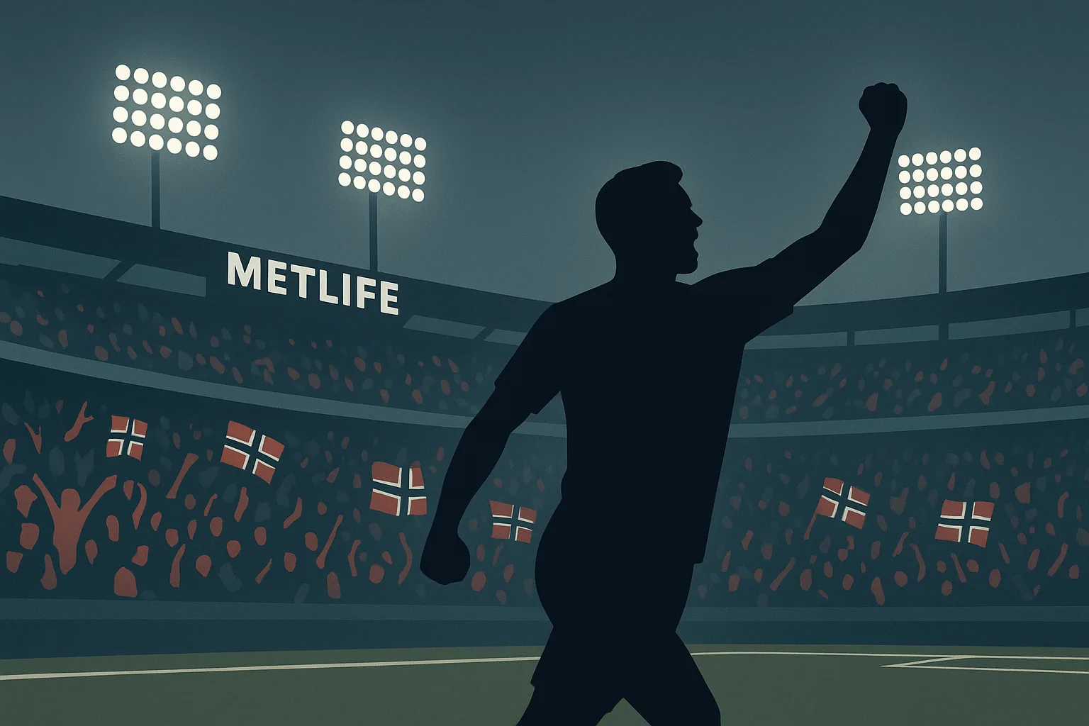 Erling Haaland zajišťuje Norsku postup do osmifinále mistrovství světa