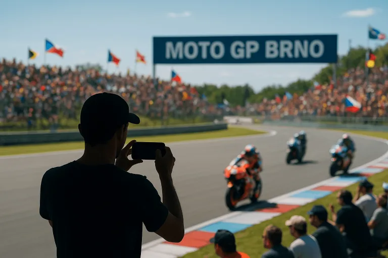 Prezident Petr Pavel se zúčastnil MotoGP na Masarykově okruhu
