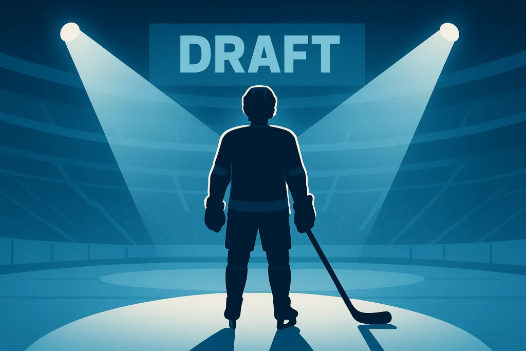 Toronto Maple Leafs vybírají Gavina McKennu jako první v draftu NHL 2026