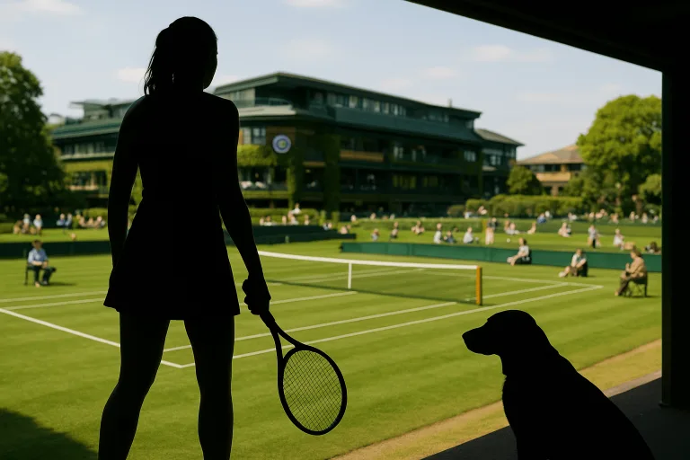 Martina Navrátilová kritizuje přísný zákaz psů na Wimbledonu