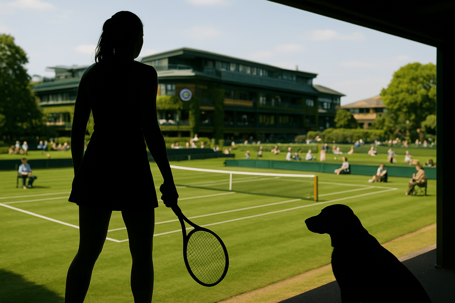 Martina Navrátilová kritizuje přísný zákaz psů na Wimbledonu