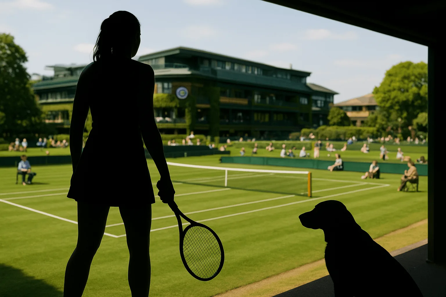 Martina Navrátilová kritizuje přísný zákaz psů na Wimbledonu