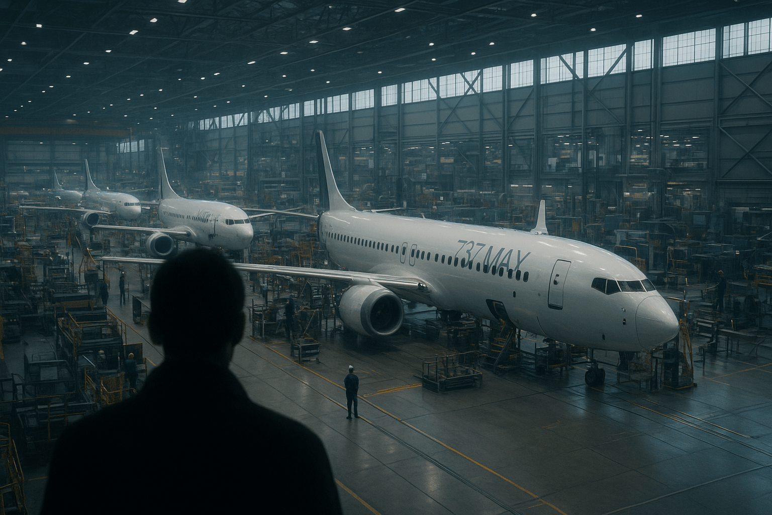 Boeing zahajuje čtvrtou montážní linku pro 737 MAX v Everettu