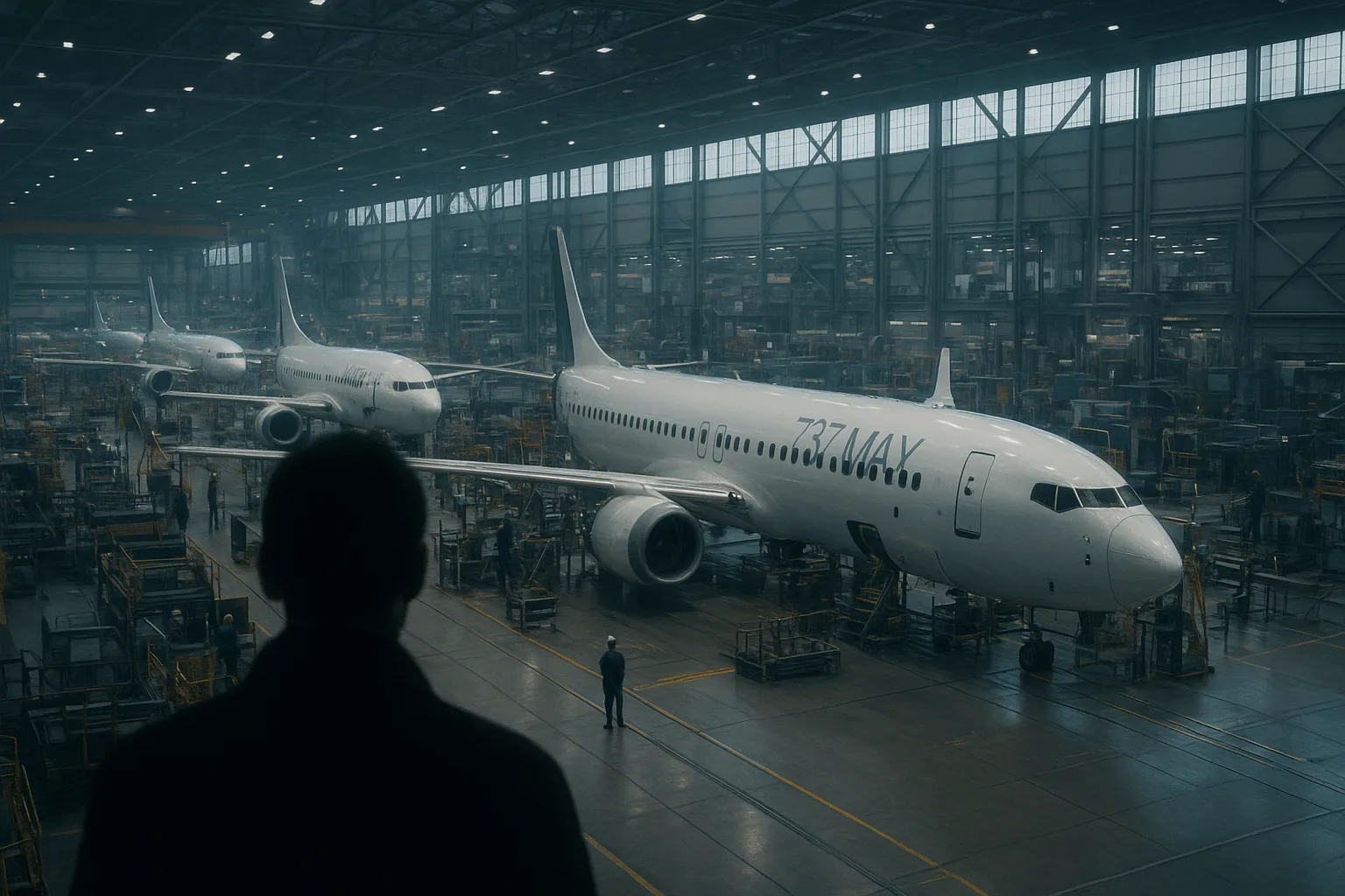 Boeing zahajuje čtvrtou montážní linku pro 737 MAX v Everettu