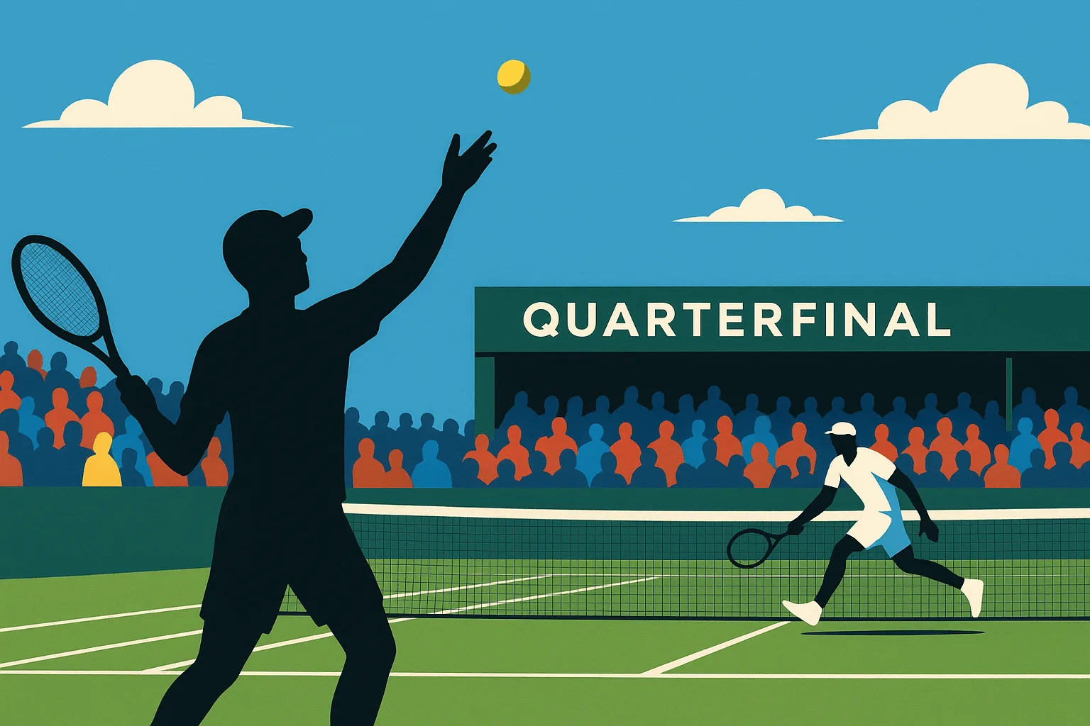 Wimbledon 2026: Zápasy čtvrtfinále a semifinále