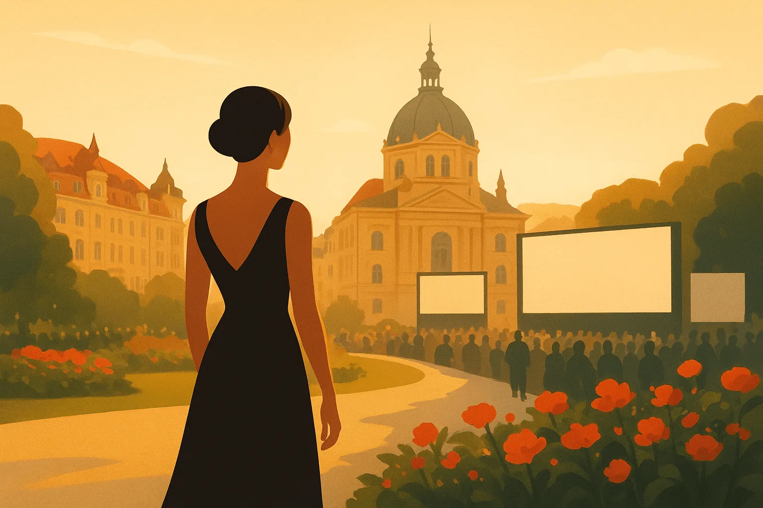 Pavlína Pořízková se vrací na karlovarský festival jako novomanželka