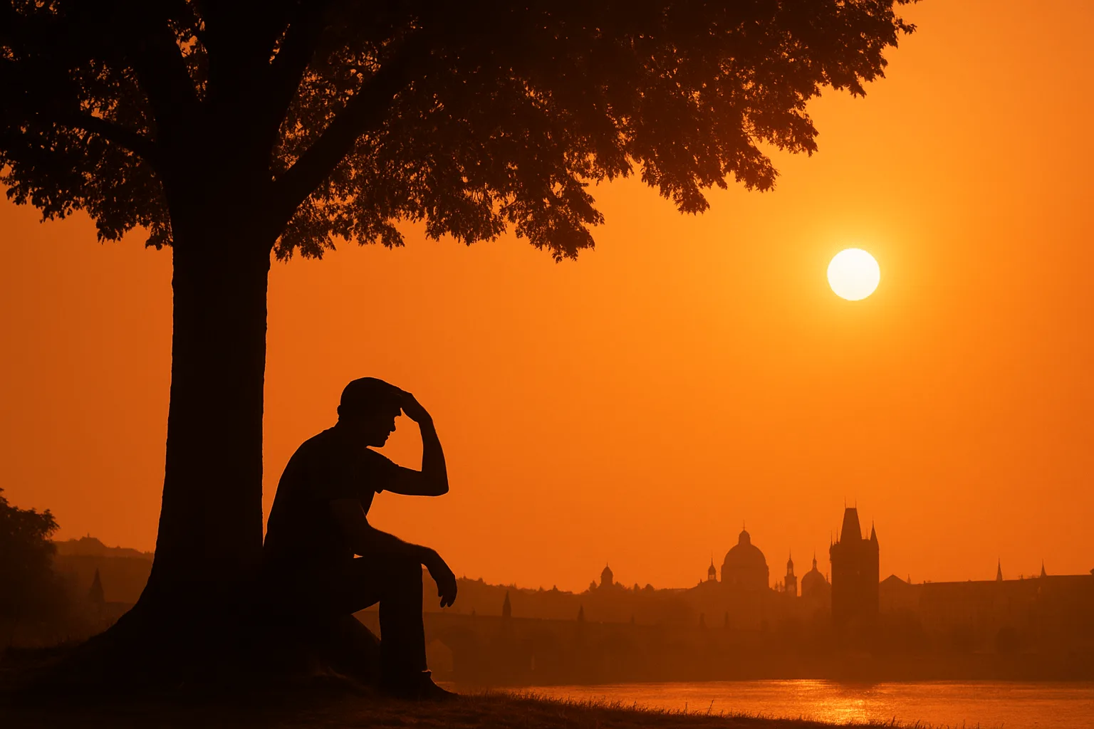 Oranžové varování před extrémními teplotami v Praze