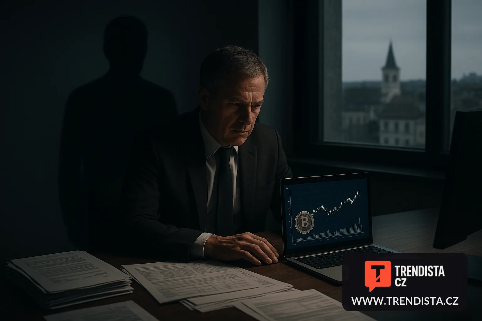 Starosta Polné poslal podvodníkům milion z cizích účtů, nalákali ho na bitcoiny