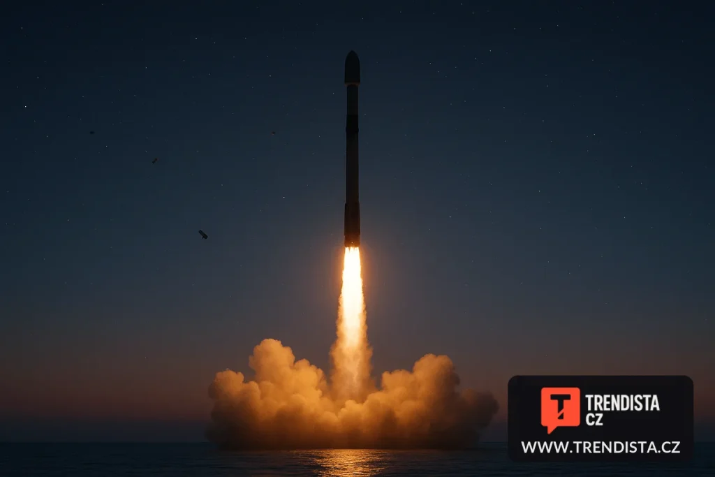 SpaceX dosáhla 100. startu rakety Falcon 9 v roce 2026 s vypuštěním 27 satelitů Starlink