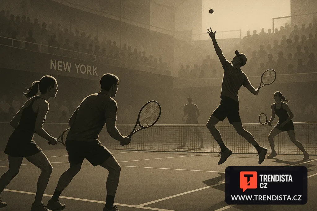 České páry v mixu na US Open 2026: Siniaková s Pattenem a Muchová s Menšíkem v akci