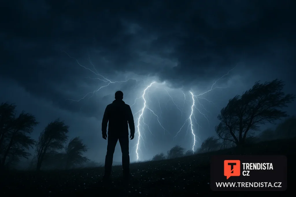 Silné bouřky a kroupy: Meteorologové varují před nebezpečím