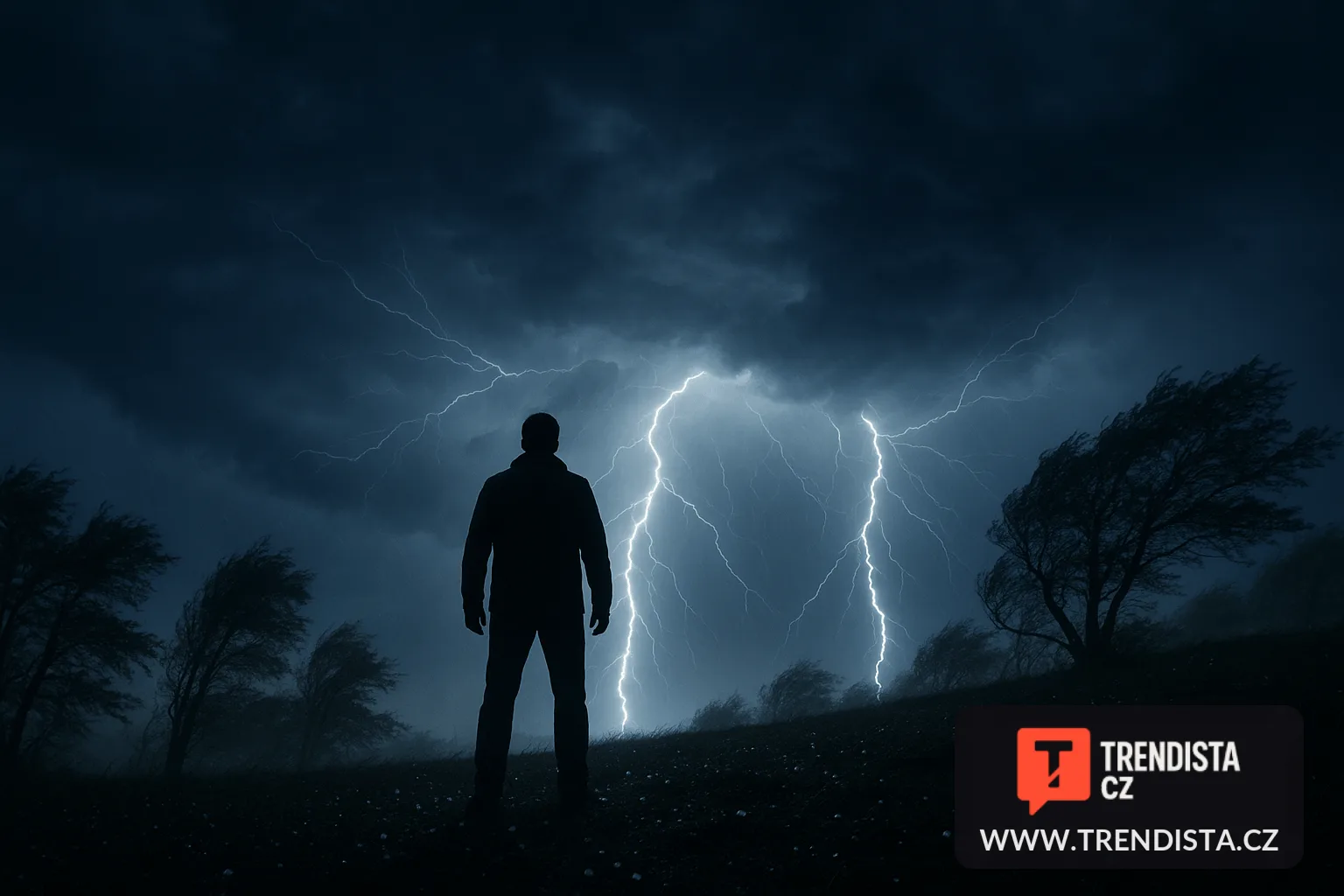 Silné bouřky a kroupy: Meteorologové varují před nebezpečím