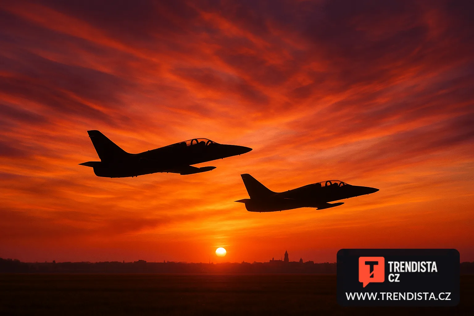 Pardubické letouny L-39C Albatros se loučí s Moravou