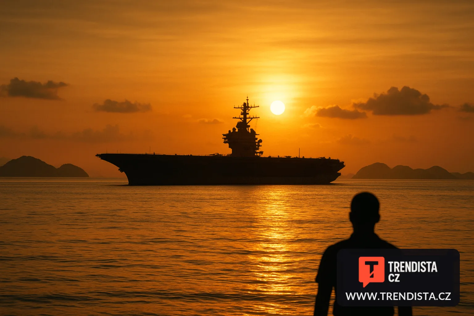 USS Abraham Lincoln přistál v Thajsku po rekordním nasazení v Perském zálivu