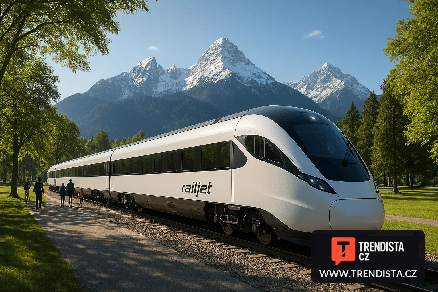 Siemens představil nový Railjet M pro rakouské Alpy