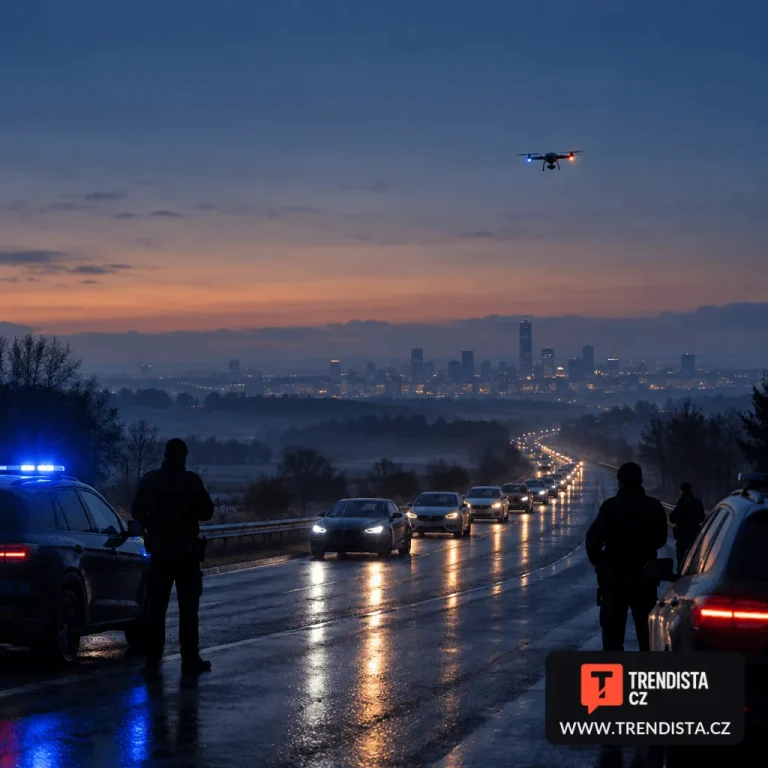 Praha a Brno čekají sjezd tisíců aut, policie chystá opatření