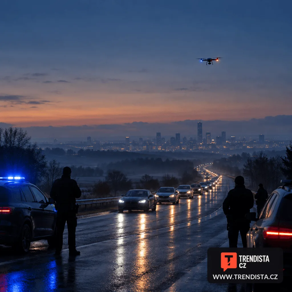 Praha a Brno čekají sjezd tisíců aut, policie chystá opatření