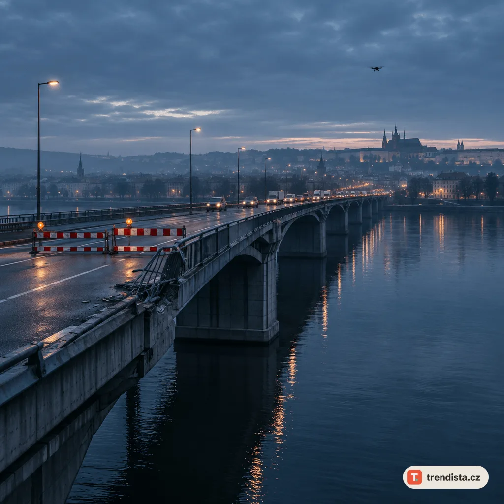 Rusko znovu zasáhlo Jižní most v Kyjevě, doprava vázne