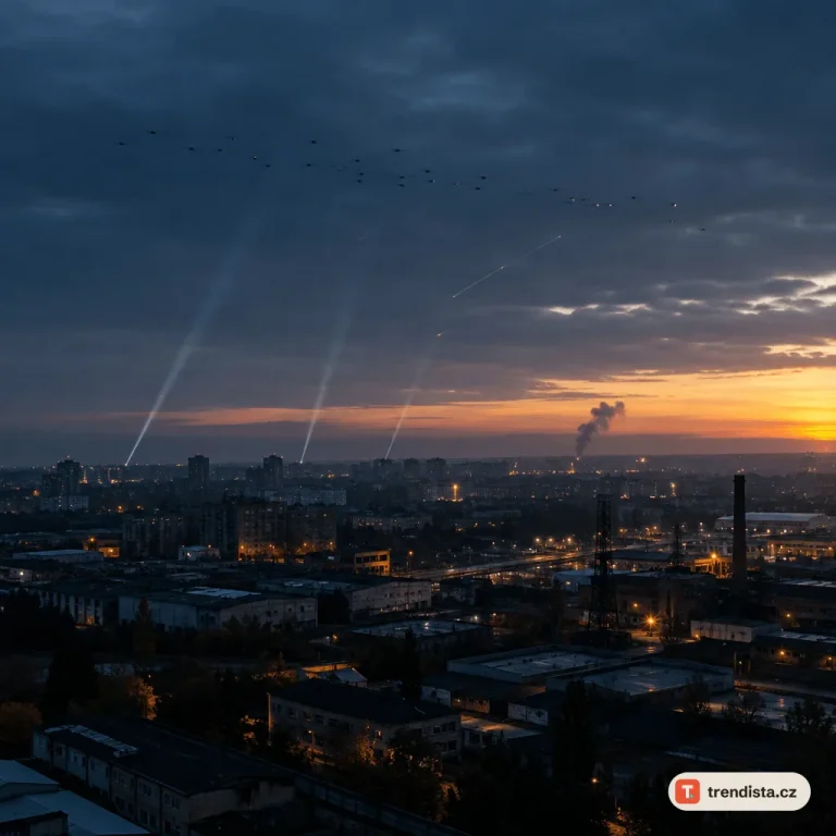 Rusko vyslalo na Ukrajinu 205 dronů, zásahy hlásí 13 míst