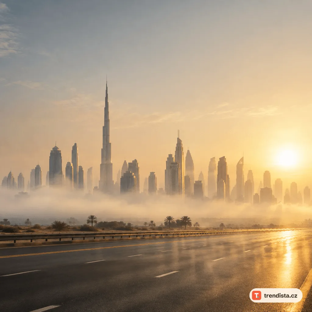 Dubaj ve čtvrtek čeká až 43 °C, ráno se může objevit mlha