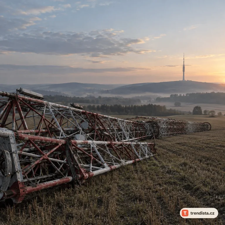 Stožáry v Liblicích padly. Česko má novou nejvyšší stavbu