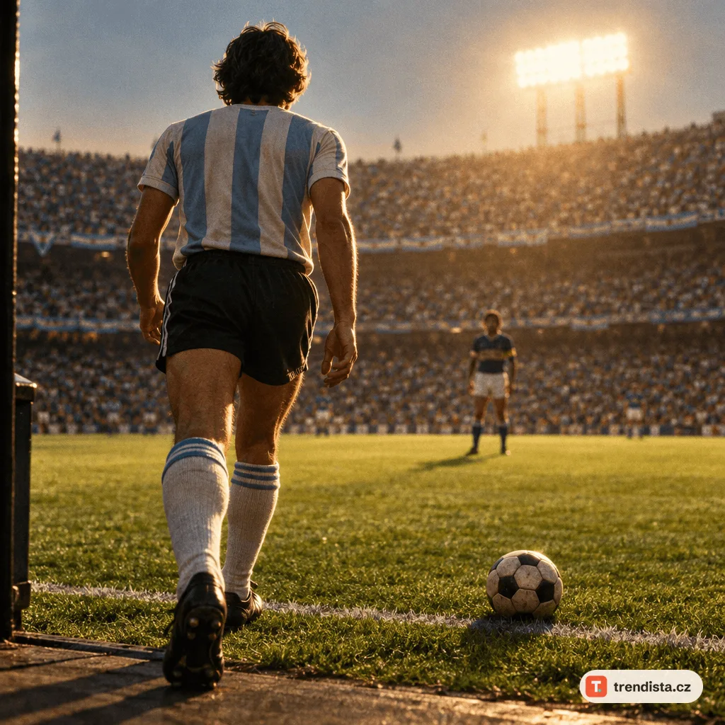 Maradona debutoval před 50 lety, kapitán popsal první zápas