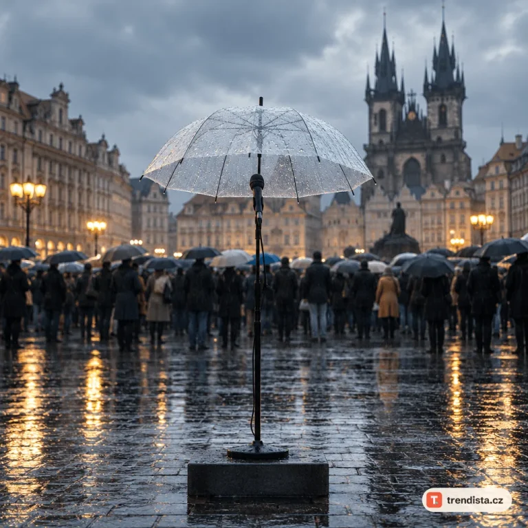 Milion chvilek protestuje v Praze kvůli ČT a rozhlasu