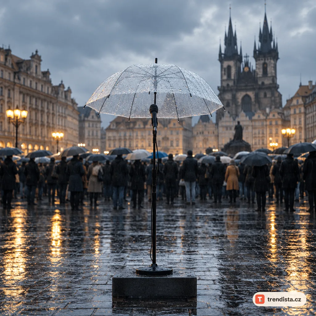Milion chvilek protestuje v Praze kvůli ČT a rozhlasu