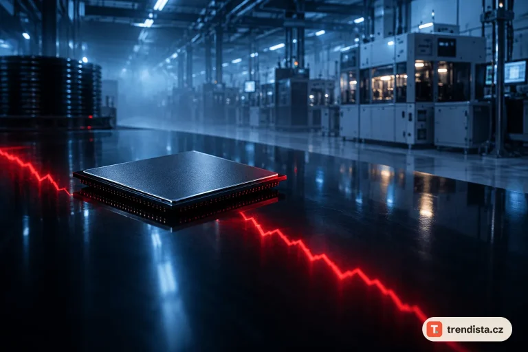 Intel se v pátek propadl o 29 %, nejhůř od roku 1974