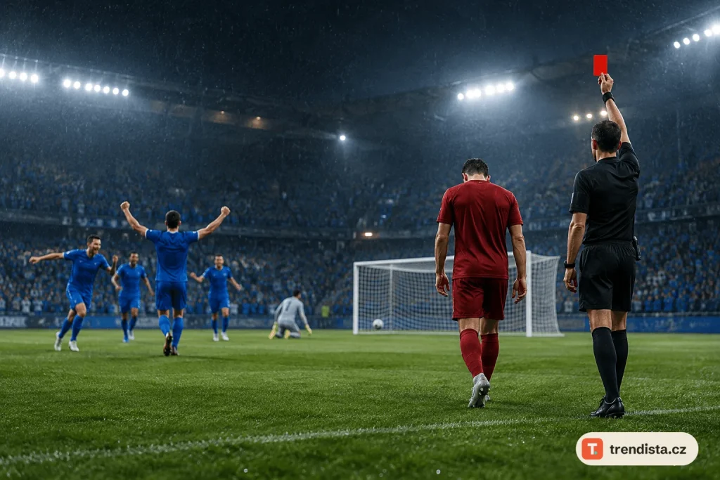 Chelsea porazila Manchester United 2:0, Martínez byl vyloučen